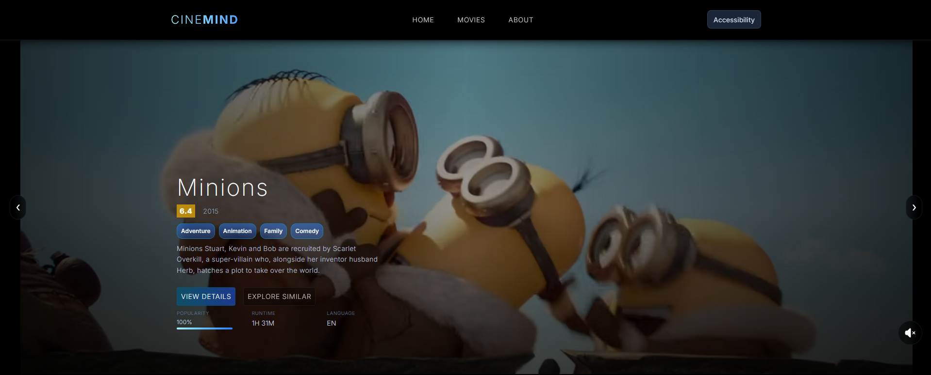 Full-Stack Movie Database thumbnail